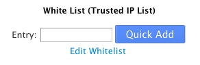 Whitelist Entry