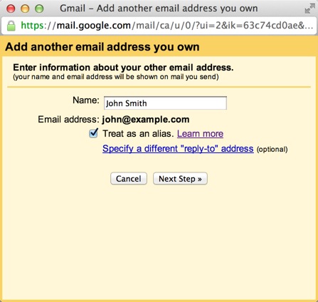 How To Setup An Email Account In Gmail Connect New Email To Gmail