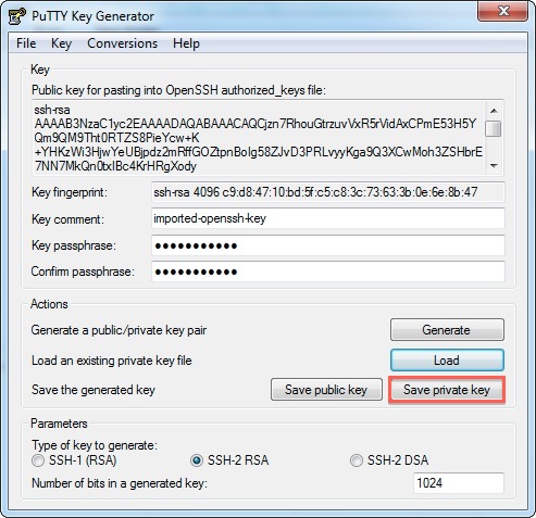 putty ssh copy local file from my windows pc to server